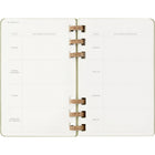 Moleskine - 2025 Agenda à spirales à grande couverture rigide - 5" x 8.25" - Kiwi-Calendriers Mensuels, Vue Hebdomadaire Sur Deux Pages 
