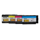 Nexink - Cartouches d’encre HP 952 HP952XL compatible à haut rendement - Combo Noir/Couleur - Paquet de 4-Performance fiable, résultats remarquables