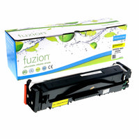 fuzion - Canon 054HY (3025C001) Cartouche De Toner Compatible - Rendement Haut - Jaune-Couleur d'encre: Jaune