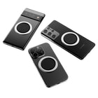 OhSnap - Snap 4 Luxe Support/Prise Extensible Pour Téléphone Cellulaire, Argent Pur-9