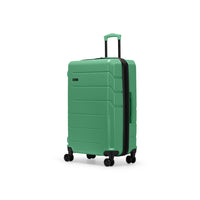 Swiss Mobility - Valise d'enregistrement à coque rigide 30.50po de la collection DXB  - Vert-Fabriqué en ABS léger et résistant