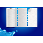 SpongeTowels - Essuie-tout UltraPRO ultra-résistant et absorbant - 1 = 3 rouleaux standard - 147 feuilles-Absorption ultra pro : la serviette en papier SpongeTowels UltraPRO est notre serviette en papier de qualité supérieure la plus absorbante avec une absorption semblable à une éponge pour une finition propre supérieure.