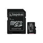 Kingston 256 Go Canvas Select Plus MicroSD Carte Avec Adaptateur-Débits UHS-I Classe 10 jusqu’à 100Mo/s