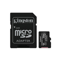 Kingston 256 Go Canvas Select Plus MicroSD Carte Avec Adaptateur-Débits UHS-I Classe 10 jusqu’à 100Mo/s