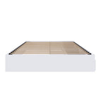 Nexera - Lit Queen tiroirs, Blanc-Accommode un matelas standard de format Queen.  Sommier non requis. Capacité de charge: 500 lbs