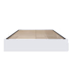 Nexera - Lit Queen tiroirs, Blanc-Accommode un matelas standard de format Queen.  Sommier non requis. Capacité de charge: 500 lbs