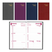 Brownline - 2026 Agenda hebdomadaire de poche Traditional - 4-3/4 po x 3 po - Couleurs assorties - Anglais-12 mois: janvier 2026 à décembre 2026 