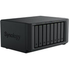 Synology - DS1825+ Serveur NAS DiskStation à 8 baies - AMD Ryzen V1500B - 8 Go de RAM-Sauvegardez plusieurs terminaux, gérez 40 caméras IP ou synchronisez et partagez en toute sécurité des fichiers entre les sites