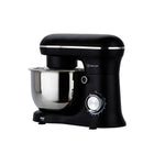 Culinary Chef - Malaxeur sur socle rétro à 8 vitesses - 4,5 L - Noir-Commutateur : Stepless Rotary