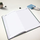 Brownline - 2026 Agenda quotidien Traditional - 13-3/8 po x 8 po - Marbre vert - Anglais-Format de page: 13-3/8po H x 8po L