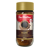 Café instantané de torréfaction foncée Tim Hortons - 100 grammes-Caféiné