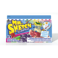 Mr. Sketch – Marqueurs parfumés, couleurs variées, paq./12-Parfaits pour les artistes de n'importe quel âge