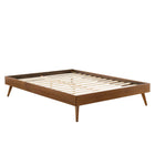 Modway - Margo Bois Cadre complet de plate-forme, Noyer-Cadre complet de plate-forme
