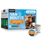Van Houtte -  Capsules K-Cup de café infusé sur glace caramel vanille torréfaction moyenne - paquet de 10-5