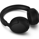 Philips - TAH6000 Casque supra-auriculaire - noir-Confort durable - Les coussinets d’oreille en cuir PU souple et l’arceau réglable et doux offrent un ajustement très confortable. Pour une meilleure étanchéité acoustique et un confort optimal, vous pouvez remplacer les coussinets en mousse à mémoire de forme s’ils s’usent avec le temps. Vous pouvez aussi remplacer la batterie rechargeable au lithium-ion du casque lorsqu’elle arrive en fin de vie.