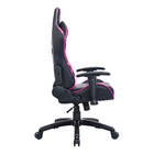 TygerClaw - Chaise de Gaming Dossier Haut pour un Confort Maximum - Rose-Les accoudoirs montent et descendent pour s'adapter à votre position assise naturelle, offrant des épaules et des bras détendus