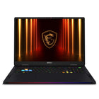MSI - Ordinateurs portables de jeu Raider18 HX AI 18 po UHD+ miniLED,Intel U9-275HX,RTX 5080,4To SSD, 64Go RAM, Win11,Noir foncé-Taille et type de RAM: DDR5 64 Go