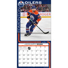 Turner Sports - 2026 Oilers D'edmonton Calendrier mural de l'équipe Mensuel - 30,5 cm l x 30,5 cm H - Anglais-Photos d’action de superstars en couleur