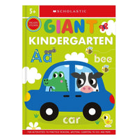 Scholastic - Cahier d’exercices géant pour la maternelle: Apprendre avec Scholastic-280 pages d’exercices adaptés à l’âge des enfants et visant à renforcer l’apprentissage des concepts enseignés à la maternelle.