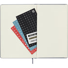 Moleskine - Agenda semainier Classic18 mois 2025-2026 - couverture rigide - grand format (12 -7 x 21 cm) - bleu saphir - 208 pages-Pochette intérieure à soufflet assortie