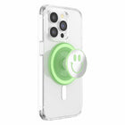 PopSockets - PopGrip pour MagSafe avec Anneau Adaptateur Magnétique - Rosée Matcha-Retirez facilement le dessus pour charger votre téléphone sans fil