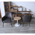 Brassex - Chaise d'appoint 745803 - brun vintage-6
