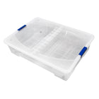 Modern Homes - Boîte de Rangement - 80 L-Grande capacité de stockage
