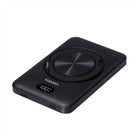 Kopplen - Batterie externe magnétique mince 15 W avec support pliable-Fabriquée en alliage d’aluminium, cette batterie externe est à la fois élégante et durable, offrant une excellente gestion thermique et une sensation haut de gamme