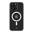 AXS - ULTRA CLEAR etui Compatible avec MagSafe teste contre les chutes pour Apple iPhone 14 Pro, Transparent-Design minimaliste offrant une protection contre les chutes de 6 pieds