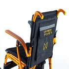 Monarch - Carbon Flyer Fauteuil roulant électrique léger - orange-Convient pour les courses, les vacances, les voyages et les sorties quotidiennes