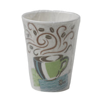 Dixie – Gobelet à boisson chaude enveloppé de papier isolé PerfecTouch, 8 oz - Paquet de 1000-Gobelet pour boisson chaude de 8 oz