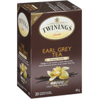 Twinings - Thé Earl Grey Vanille Crémeuse - Paquet de 20-Versez l'eau fraîchement bouillie sur le sachet de thé et laissez infuser de 2 à 4 minutes selon la concentration désirée. Savourez-le sucré ou nature - à vous de choisir