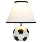Simple Designs - Enfants Lampe de Table de Football-Assemblage et utilisation: Le produit est livré assemblé et il suffit de fixer l'abat-jour à l'aide de l'écrou à douille avant de l'utiliser