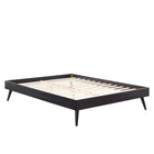Modway - Margo Bois Cadre de lit plateforme Queen, Noir-Cadre de lit plateforme Queen