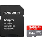 SanDisk - Carte microSD UHS-I Ultra Plus 64 Go-De l'espace pour ce que vous aimez