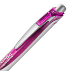 Pentel - EnerGel Rechargeable Rétractable Stylo à Encre Gel - 0,7mm - Encre Magenta-Prise caoutchoutée permet un grand confort d’écriture et un meilleur contrôle.
