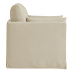 Modway - Wellfleet Slipcover Mélange de lin Fauteuil - Lin-Soutien à ressort