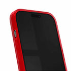 Ideal of Sweden - Étui Clear Mid pour MagSafe iPhone 15/14/13 - Rouge Radieux-Testé en cas de chute de 1,82 mètres/6 pieds