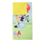 Danawares - Sac de couchage Bluey-Transport facile : Livré avec un sac de transport compact (22d x 34 cm / 8.70d x 13.40") pour l'emporter partout