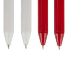 General Supply Goods + Co - Stylos à icônes des Fêtes - 0,5 mm - Paquet de 4-Idéal pour écrire, offrir en cadeau ou répandre la joie des Fêtes