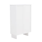 Manhattan Comfort - Ella 31,5 po Buffet Moderne d’Appoint - Blanc-Nettoyage: Essuyez avec un chiffon humide, en évitant l’excès d’humidité. À éviter: Les produits chimiques agressifs ou les nettoyants abrasifs qui peuvent endommager la surface. Entretien: Gardez à l’écart de l’humidité excessive, car le produit peut gonfler ou se déformer s’il est exposé à l’eau ou à l’humidité. Protection: Utilisez des sous-verres ou des sets pour éviter les rayures ou les taches