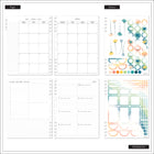 The Happy Planner - Planificateur spiralé personnalisable Petal Poetry 2025-2026 12-mois-9