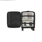 Bugatti - Victoria Bagage à main Softside - Noir-Voyage sans soucis: Profitez de la tranquillité d'esprit en sachant que vos bagages resteront exempts de marques et de rayures disgracieuses. Nos bagages en cuir végétalien durable sont appréciés des voyageurs du monde entier pour leur robustesse et leur design élégant
