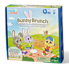 Hand2Mind - Brunch du lapin-Les enfants travailleront ensemble pour compléter le modèle d'assiette et nourrir les lapins affamés. Dépêchez-vous de résoudre la séquence avant que la souris malicieuse ne mange la nourriture !