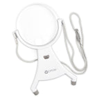 OttLite - Loupe LED 4 po mains libres - Blanche-Lentille sans bord cristalline pour une vision sans interruption