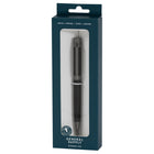 General Supply Goods + Co − Stylo à bille rétractable − 1,0 mm − noir mat-Stylo à bille rétractable