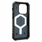 UAG - Étui Robuste Pathfinder MagSafe iPhone 15 Pro, Nuage Bleu-Construction composite légère comme une plume. Boutons tactiles surdimensionnés