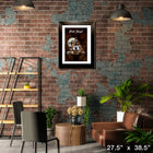 Pink Floyd Prism Discography with Platinum LP - Impression encadree - 27" x 38"-Sous licence officielle music memorabilia