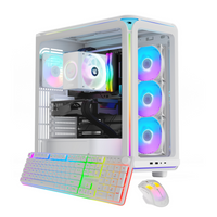 iBUYPOWER - PC de bureau gaming Element – ​​AMD Ryzen 7 9700F – RTX 5070 – SSD 1 To – 32 Go DDR5-Processeur AMD Ryzen 7 9700F (8 cœurs)