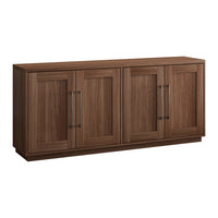 Hudson&Canal - Buffet rectangulaire Tillman 68 po - Noyer satiné-Un design contemporain et moderne pour votre salle à manger, votre cuisine ou votre salon